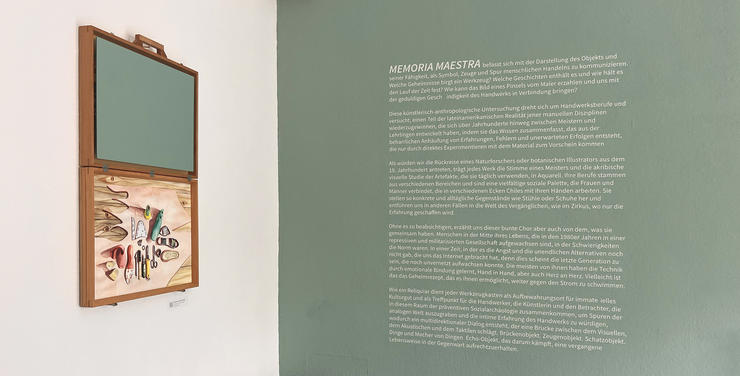 Expo Memoria Maestra_Zapatera y texto introductorio web