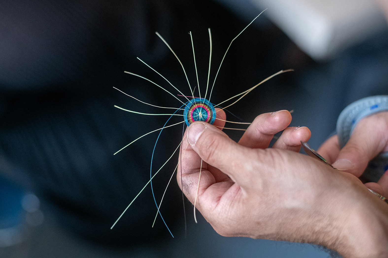 Taller de Cestería en Crin_ tejido circular web